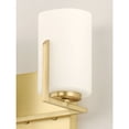 thumbnail image 5 of 21282SWSBR Maxim Lighting Dart-2 Light Bath Vanity-12.5 Inches wide by 7.75 inches high-Satin Brass Finish, 5 of 9