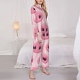 thumbnail image 3 of Fotbe Pig Nose Conjunto de Pijama de Manga Larga para Mujer con Estampado, Ropa de Dormir de 2 Piezas, Conjunto de Casa Suave y Cómodo con Bolsillos-XX-Large, 3 of 7