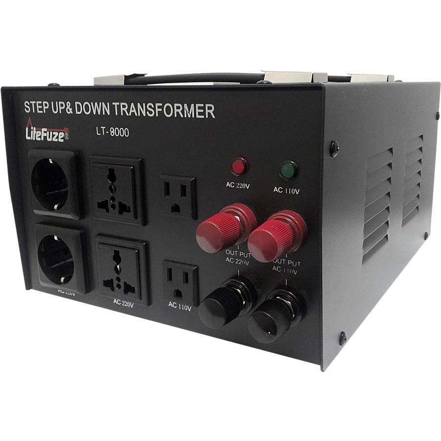 LiteFuze LT8000 8000 Watt Heavy Duty Voltage Converter Transformer