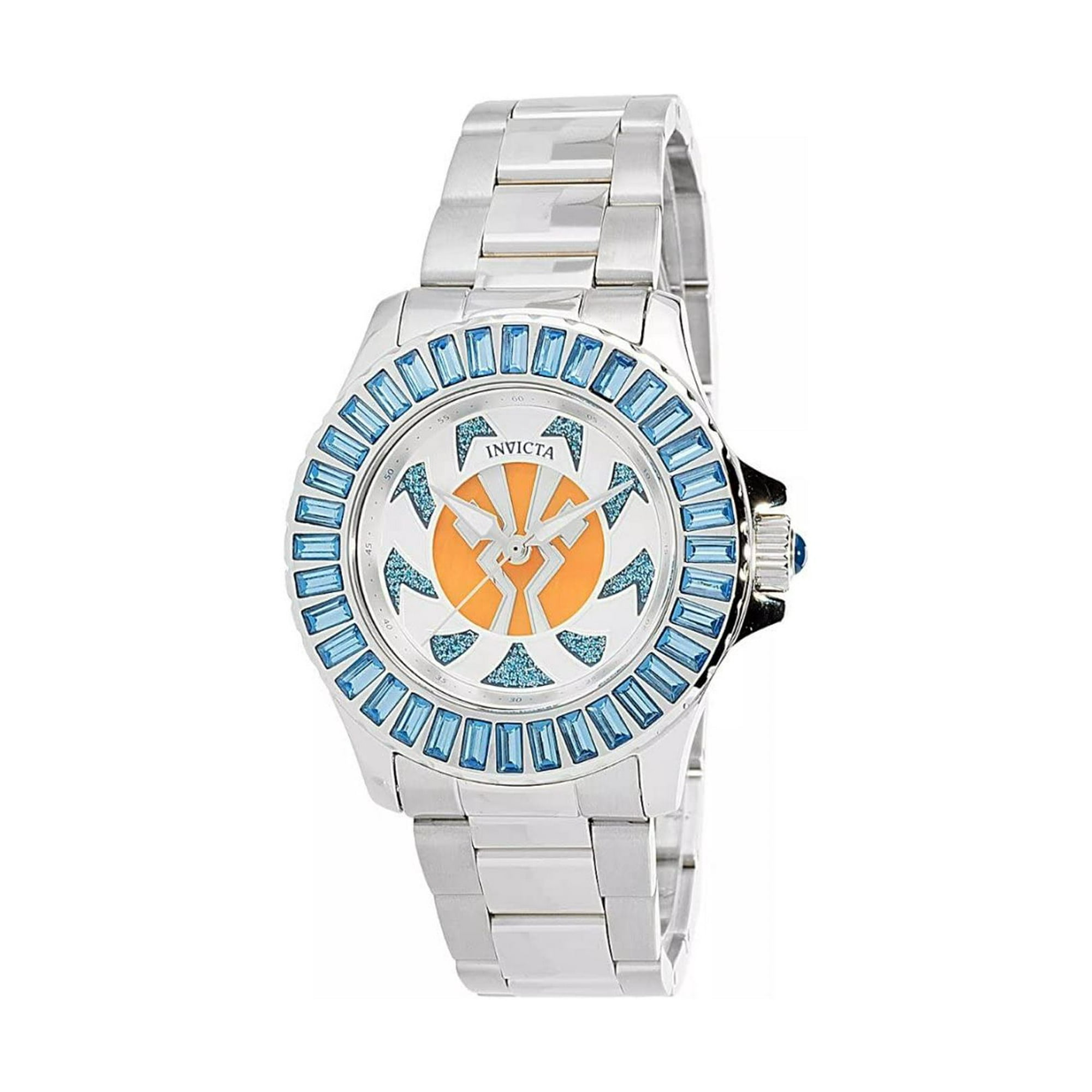 Invicta Star Wars Ahsoka Tano Women s Watch w Mother of Pearl Dial 36mm. Steel 37346 Walmart