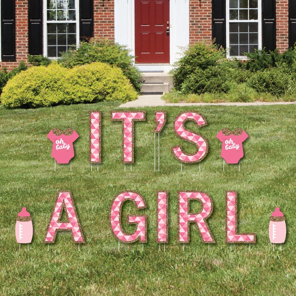 baby shower garden decorations