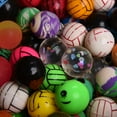 thumbnail image 1 of 10Pcs Color 27mm Bouncy Jet Balls Kids Toy For Pinata Loot Party Bag Fillers, 1 of 5