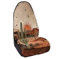 thumbnail image 2 of XYZCANDO Desert Cactus Car Seat Cover - Sweatproof & Waterproof Front Seat Protector with Southwest Landscape Design - Universal Fit for Cars, SUVs & Trucks, 2 of 8
