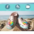 thumbnail image 2 of Chanclas Cerrada Marca Eva Shoes Para Niña Con Pines Modelo 1908 Color Rosa Rich Talla 23, 2 of 5