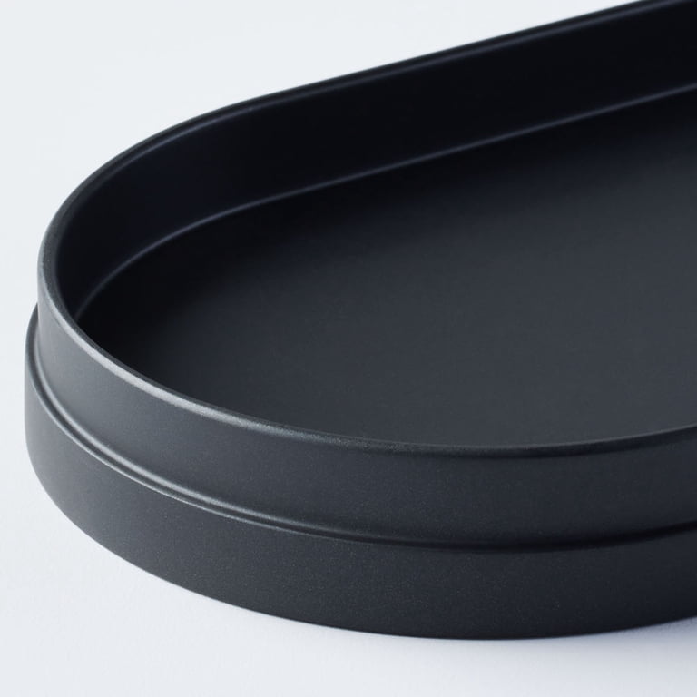 Better Homes & Gardens Metal Accessory Tray, Black Metal, Small