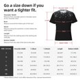 thumbnail image 4 of Bixox Men's Silver Glitter1 Printed Short Sleeve Skinny Athletic T-Shirt, 4 of 6