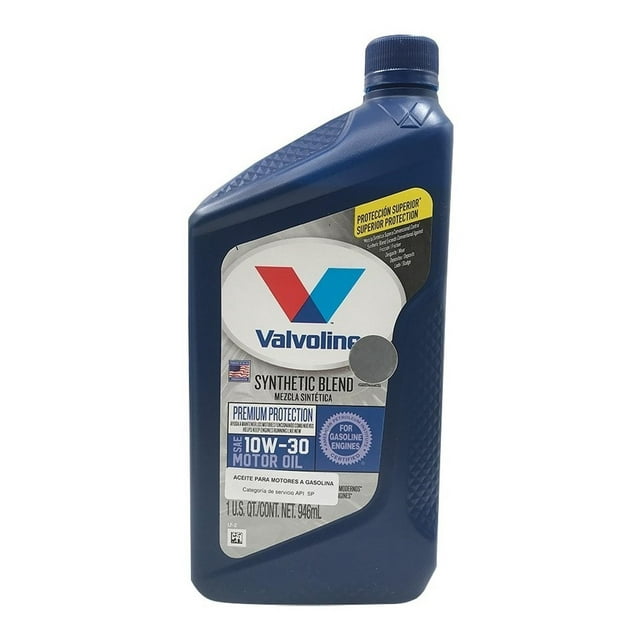 Aceite de Motor 10W30 1 Litro VALVOLINE Premium Protection