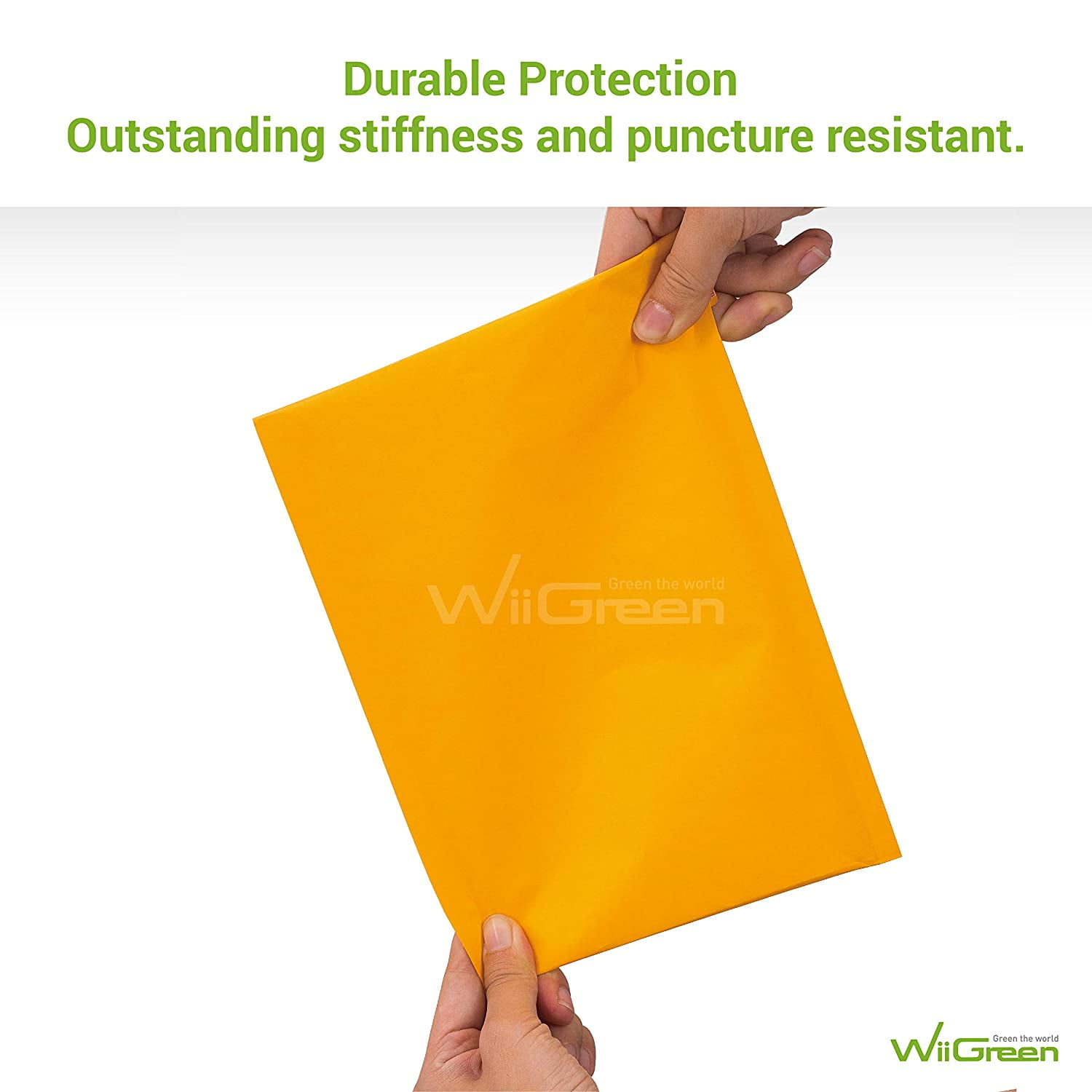 WiiGreen 20 PCS 6x9 Inch Kraft Bubble Mailers – Self-Seal Padded Envelopes For Shipping & Gifts