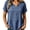 Navy, variant on Cotton Gauze Tops Hippie Clothes Winery Outfit Oversized T-shirts Short Sleeve Tunic Peasant Blouses Hawaiian Shirts Boho Tops for Women Green L