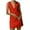 Red, variant on Sleeveless Casual Midi Dress - Summer 2025 Trend: Deep V-Neck Minimalist Design & Effortless Chic for Office, Evening & Summer Sundress Styling​ Red M