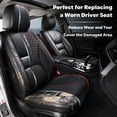 thumbnail image 2 of 2024-2026 for CHEVROLET TRAX Single Seat Cover PU Leather Daily Protection Model Specific Premium Comfort, 2 of 8