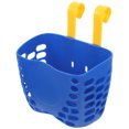 thumbnail image 3 of Cesta de plástico PP para niños, cesta desmontable para guardar bicicletas (azul oscuro, sin pegatinas), 3 of 6