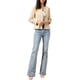 thumbnail image 2 of CHAQUETA VINTAGE PARA MUJER INSPIRE CHIC, CHAQUETA CORTA LIGERA CON BOTONES Y BOLSILLOS, TALLA S, CAQUI, 2 of 6