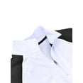 thumbnail image 5 of Liacowi Men Slim Fit Sweatshirts Quarter Zip Stand Collar Contrast Color Long Sleeve Pullover Fall Winter Outdoor Workout Casual Tops, 5 of 8