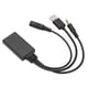 thumbnail image 3 of Cable de micrófono manos libres, Cable de audio inalámbrico Bluetooth 5.0 auxiliar para automóvil Cable auxiliar Bluetooth Integración perfecta, 3 of 9