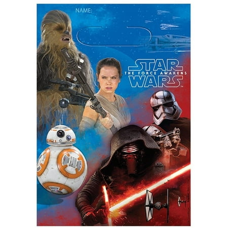 Star Wars Episode VII Party Favor Treat Bags, 8ct