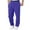 Blue, variant on Boys Baggy Sweatpants Wide Leg Sweat Pants Comfortable Waist Jogging Pants with Pockets Dark Green Size 11-12 Years