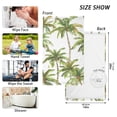 thumbnail image 2 of Palm Trees Summer Cotton Face Towels Absorbent Hand Towel Soft Bathroom Towel for Kitchen Hotel Decoration, 2 of 7