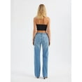 thumbnail image 4 of Mid Rise Straight Leg Jeans, 4 of 5