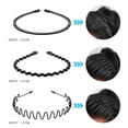 thumbnail image 3 of Lurrose 6 Pcs Cheveux Ondulés Accessoires de Cheveux Simples pour Dames Femmes Filles, 3 of 8