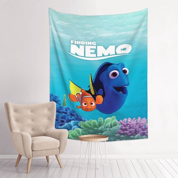 Ne-m0 Tapestry Anime Poster Large Background Wall Art Bedroom Wall Decor For Birthday Party 29x37in