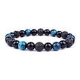 thumbnail image 1 of Pulseras de cuentas de ojo de tigre para hombres y mujeres, obsidiana negra Natural, hematita, protección de la salud magnética, joyería del alma, 1 of 4