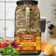 thumbnail image 2 of Garden Deluxe Vegetable Soup Mix by Its Delish, 3.5 LB Gallon Size Jug  16 Natural Dehydrated Vegetables for Ramen Noodles, Soup Greens with Beets  Freeze Dried Veggie Blend  No MSG, Vegan, Kosher, 2 of 7