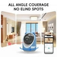 thumbnail image 2 of New Pet Camera（64GB SD Card）, 2K HD Indoor Cat Camera with Laser Toy, Home Security Camera with Motion Detection, 2-Way Audio, Night Vision, No Subscription Required, 2 of 7