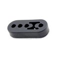 thumbnail image 1 of relayinert Voiture Échappement Support de Fixation Support Polyuréthane 4 Trous Isolateurs Modification Raccord Pièces de Rechange Noir 1Set, 1 of 5