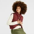 thumbnail image 3 of Juniors' Aeropostale Cropped Puffer Vest Color: Grey Size: MEDIUM, 3 of 4