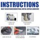 thumbnail image 3 of Casting Glue Cast Iron Sealant, Defect Repair Casting Glue - Waterproof, 3 of 4