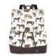 thumbnail image 1 of Disketp Cow Mochila de Cuero para Mujer, Bolso de Espalda Antirrobo con Estilo para Viaje, Trabajo y Uso Diario, 1 of 4