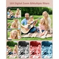 thumbnail image 5 of Digital Camera, FHD 1080P Camera, Digital Point and Shoot Camera with 16X Zoom Anti Shake, Compact Small Camera for Boys Girls Kids, 5 of 11