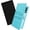Black+Blue, variant on 2 Pack PU  Registration and  Holder Convertible  Document Holder with  Shut - Ideal for Documents, Cards, License