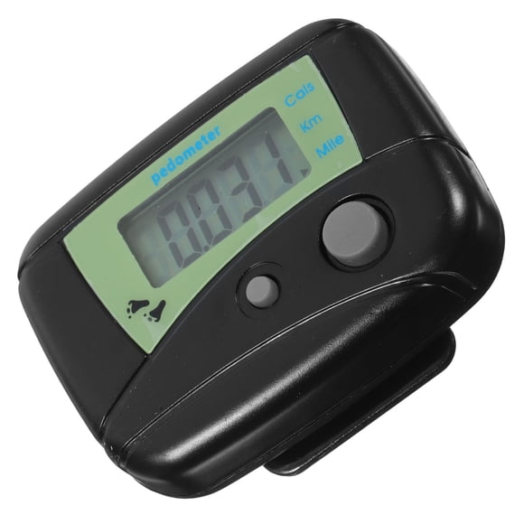 Minkissy Best Pedometer for Walking Hard Plastic Step Counting for Fitness Monitoring 1Pack