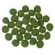 thumbnail image 1 of Uxcell 30 Pcs Bolas de Fieltro de Lana, Pompones de 0.6 Pulgadas para Manualidades, Pompones Hechos a Mano para Decoración de Bricolaje, Verde Oscuro, 1 of 6