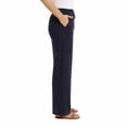 thumbnail image 2 of Briggs Womens Linen Blend Pants XL, 2 of 3