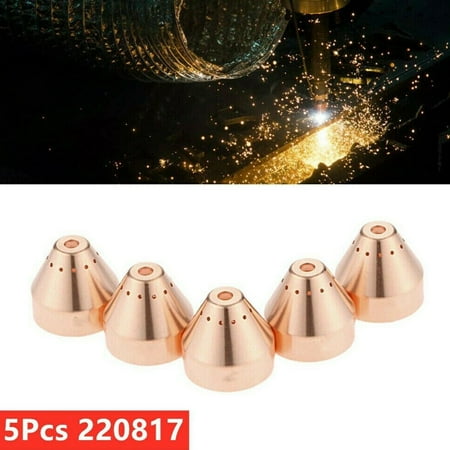 

5pcs /Set 220817 Plasma Cutter Nozzle Shield Consumables 85A for 65/85/105 A