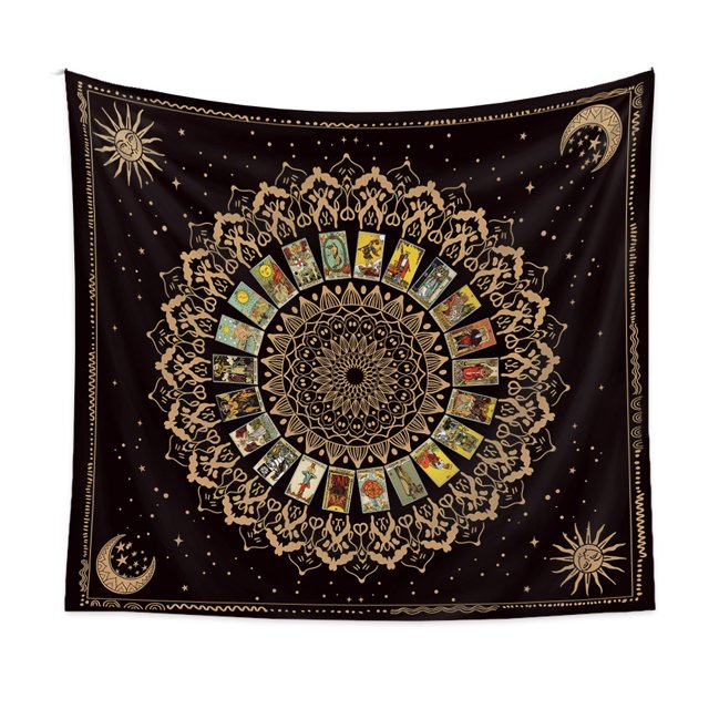 Tela de pared Tela decorativa Tapiz bohemio - 73X95CM JAMW Sencillez