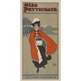 thumbnail image 3 of Anonymous 9x14 Black Modern Framed Museum Art Print Titled - Miss Petticoats (1895 - 1911), 3 of 5