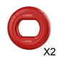 thumbnail image 1 of 2 Anillos De Silicona Para Entrenamiento De Dedos, Para Fortalecer Los Dedos, Para Ejercicios Diarios, De Color Rojo, De 40 A 50, 1 of 8