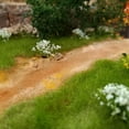 thumbnail image 2 of KLKCMS Miniature Flower Vegetation Groups Military Model Stage DIY Material Yellow, 2 of 9