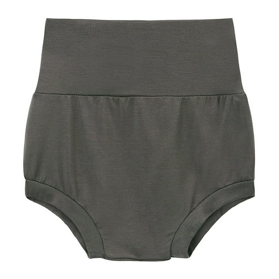 Baby Boys Girls Bloomers High Waist Shorts Solid Color Bummies Shorts