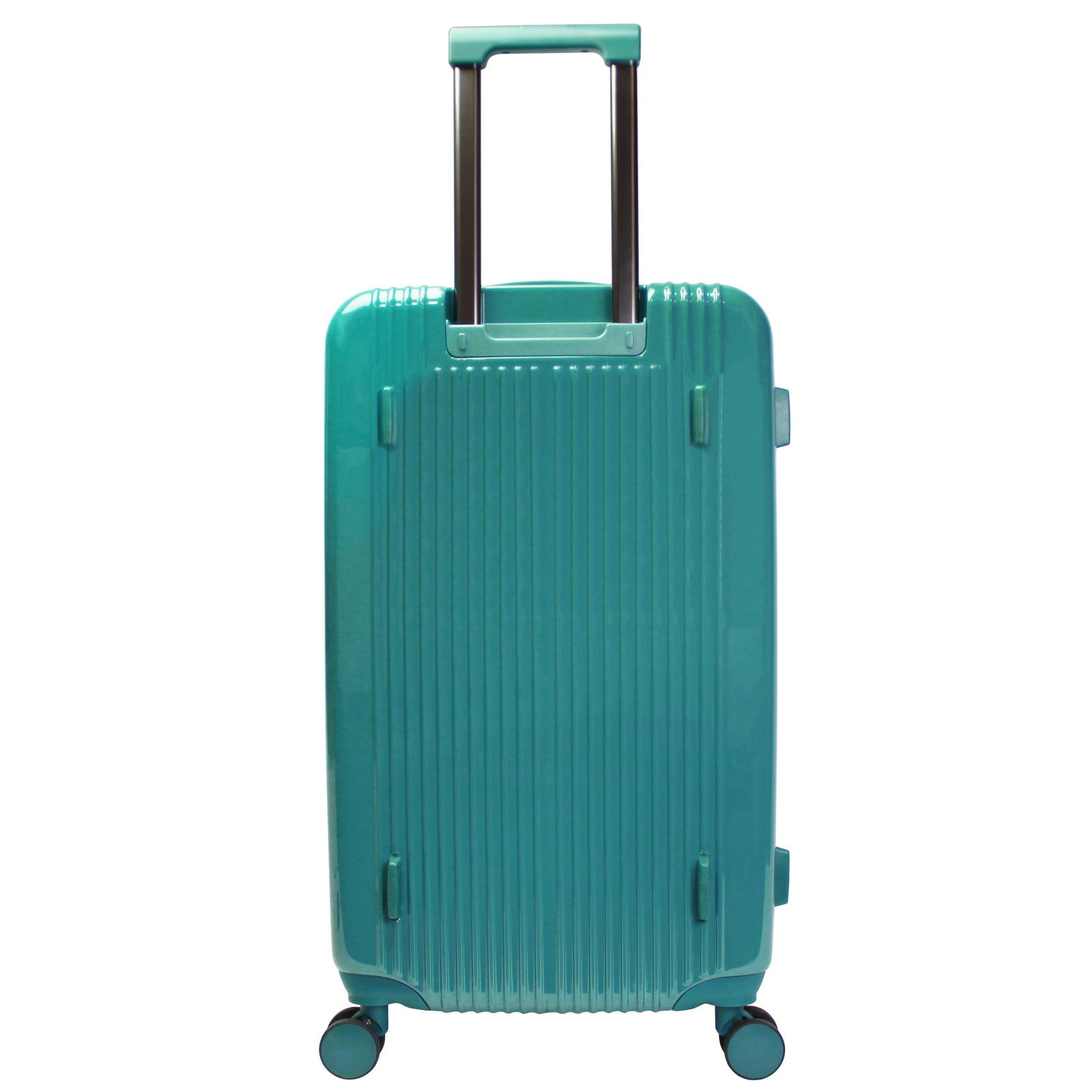 CalBags Dejuno Colossus 26-Inch Polycarbonate Lightweight Hardside Expandable Spinner Luggage with TSA Lock and Front Handle - Teal