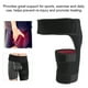 thumbnail image 4 of Soporte Ajustable para Muslo ANGGREK Protección de Cadera espinilleras color Negro y rojo, 4 of 7