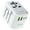 White, variant on EPICKA Pulse 45W European Travel Plug Adapter, Universal Power Adapter with PD Fast Charging(Black)