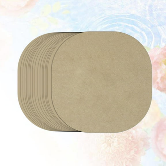 TEHAUX 100 Sheets Precut Parchment Paper Unbleached Baking Paper for Baking and Cooking