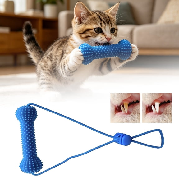 Dog Mouth Opener, 3.9x1.4 Inch Dental Prop Toy for Teeth Brushing, Gentle Rubber Canine Oral Care Tool, for Small Medium Large Breeds Puppy Training, 1Pc, YDYB