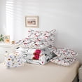 thumbnail image 5 of Feelyou Halloween Ghost Twin Bedding Sets 7-Piece for Kids, Kawaii Black Cat Bedding Comforter Set, Gothic Pumpkin Bat Reversible Sheet Sets, Ultra Soft Home Decor, 5 of 7