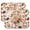 flower Prin, variant on 2 Pack Boho Cactus Dish Drying Mats Quick Dry Microfiber Countertop Protector, Foldable & Machine Washable (Retro Desert Succulent)